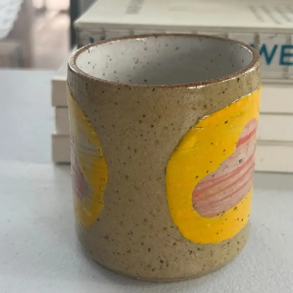 Studio Art Pottery Tumbler 3.5